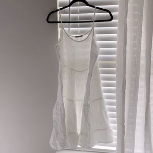 100% pure linen Italian dress. Bright white.